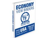 Samsill Economy 0.5 Inch 3 Ring Binder, Made in The USA, Round Ring Bind... - $59.10+