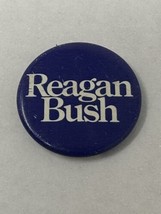 Reagan Bush President Button 1980 Pinback Badge Pin VTG - £5.07 GBP