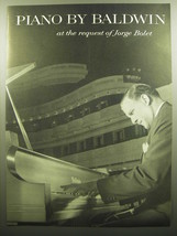 1958 Baldwin Piano Ad - Piano by Baldwin at the request of Jorge Bolet - $18.49