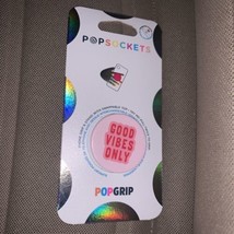 PopSockets PopGrip Phone Grip &amp; Stand with Swappable Top - Good Vibes - £7.98 GBP