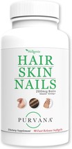 Wellgenix Purvana Hair, Skin, and Nails - One a Day Softgel - 2500mcg Bi... - $78.99
