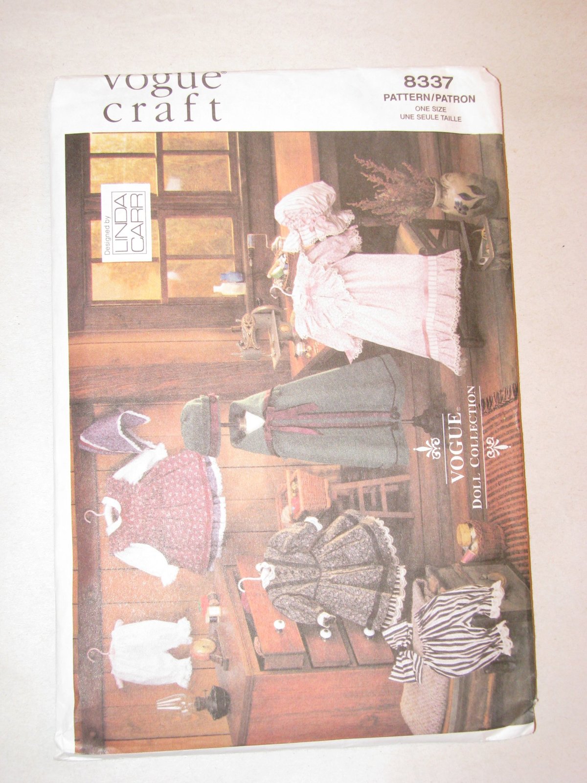 Vogue Craft 8337 - Early American Doll Clothes - $6.81
