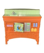 Fisher Price Loving Family Kitchen Island Sink Bar Microwave 2004 - $11.85