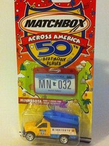 NEW Matchbox Across America 50th Birthday Series Minnesota Ford Fire truck raft - £7.90 GBP