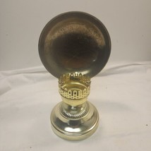 Brass wall candle and reflector wall sconce Colonial Style 11” - $19.75