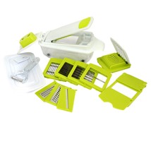 MegaChef 8-in-1 Multi-Use Slicer Dicer Chopper w Interchangeable Blades, - £39.36 GBP