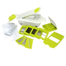 MegaChef 8-in-1 Multi-Use Slicer Dicer Chopper w Interchangeable Blades, - £39.69 GBP