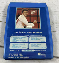 Bobby Vinton: The Bobby Vinton Show 8 Track Tape ABC Track Stereo Tape Cartridge - £5.31 GBP