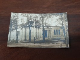 Cutler Memorial Library Real Photo Postcard Farmington Maine RPPC EARLY ... - £3.90 GBP