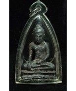 Thai amulet Phra Pang Marn Wichai talisman, old ,rare, genuine,  4 cm. - $2,218.49 MXN