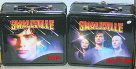 Smallville TV Series Illustrated Metal Lunchboxes Case of 36 NEW UNUSED 2003 - £154.66 GBP