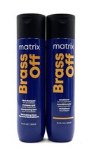 Matrix Total Results Brass Off Shampoo &amp; Conditioner 10.1 fl oz Duo Set - £27.13 GBP