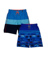 Gerry Youth Boy&#39;s 2 Pack Swim Short UPF50+ Swim Trunks, BLUE - BLUE, S 7/8 - €11,49 EUR