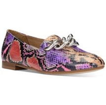 Donald J Pliner Nolin Womens Metallic Mini Viper Leather Loafers - $55.44+