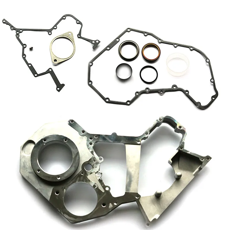 OEM # 3936256 3938156 3918673 Complete Front Timing Gear Housing Cover Gasket - £238.63 GBP