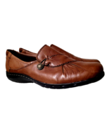 NEW Cobb Hill Paulette Shoes 9 Brown Leather Loafer Nurse Comfort New Ba... - £19.09 GBP