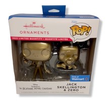 Funko Pop Jack Skellington Zero Hallmark Ornaments Chase Gold Limited Edition - £9.44 GBP
