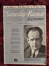 SATURDAY REVIEW Magazine August 8 1942 Sergei Eisenstein John Mason Brown - £11.50 GBP