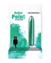 Bullet Point Rechargeable Bullet 10 Functions Teal - £12.63 GBP