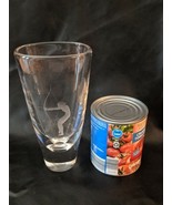 Orrefors Palmqvist Grand Crystal Vase Femelle Archer 9 Inch Suède Gravé - $3,642.46 MXN
