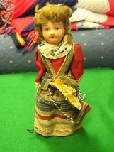 Rare Collectable Vintage Greek Woman Doll ....Sale............Free Postage Usa - £30.93 GBP