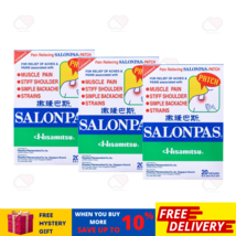 3 BOXES SALONPAS X 20 Patches Pain Relieving external Arthritis Back Mus... - £24.28 GBP