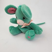 Precious Moments Tender Tails Rosie Mouse Plush Stuffed Animal Toy Green 1998 7” - £3.71 GBP