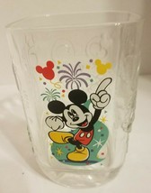 VTG Walt Disney World Square Glass 2000 McDonalds Mickey Mouse Magic Kingdom - £9.09 GBP