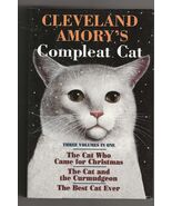 Cleveland Amory COMPLEAT CAT Fine 3 Book Omnibus Hardcover Humor Christm... - $15.75