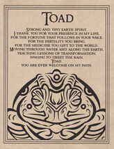Toad Blessing poster - $22.83 MXN