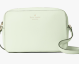 NWB Kate Spade Harper Mint Leather Crossbody WKR00062 Light Olive Purse ... - $94.04