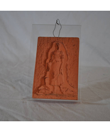 Handmade Clay Decoration - Recessed Carving - £15.80 GBP