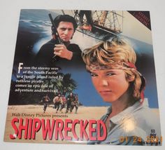 Laserdisc 1990 Walt Disney Pictures SHIPWRECKED Stian Smestad Gabriel Byrne - $17.79