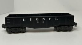 Vintage Lionel 6112 Black Hopper Car Ore Coal Wagon Open Gondola No Load... - $18.73