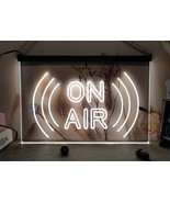 On Air Neon Sign OnOff Recording Studio LED Light Hanging Sign Home Deco... - $35.65 CAD+