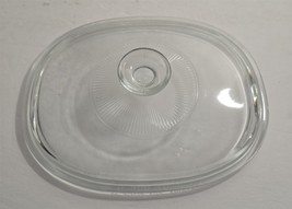 Vintage Pyrex F12C Clear Glass Oval Casserole Replacement Lid #99 - $352.39 MXN