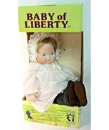 Appletown Creations 1985 Porcelain Doll Baby of Liberty Signed~Official ... - $49.01