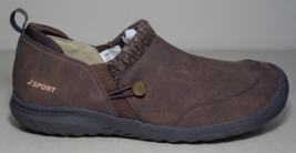 JSport by Jambu Size 11 M ALICE Dark Brown Slip On Loafers New Women&#39;s Shoes - £85.26 GBP