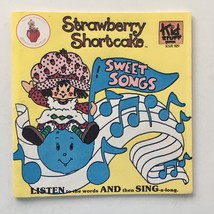 Strawberry Shortcake Sweet Songs 7&#39; Vinyl Record/Book - £19.55 GBP