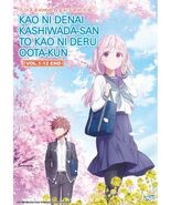 Kao Ni Denai Kashiwada-san To Kao ni Deru Oota-kun (VOL.1 - 12 End) ~ Anime DVD - $23.75