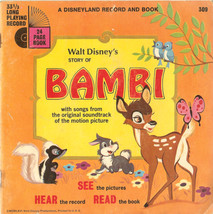 Walt Disney&#39;s Story of Bambi With Songs From The Original Soundtrack of The Moti - £23.64 GBP