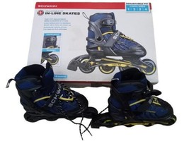 Schwinn Youth Adjustable Inline Skate Size 1-4 - Black/Blue - $17.63