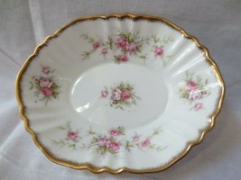 Vtg Paragon Victoriana Rose Bone China Oval Candy Nut Trinket Soap Dish ... - £16.02 GBP