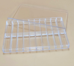 5PCS/Lot Plastic Watch Part Box with 20 Grids for Crown Spring Bar Screw F81230A - £15.10 GBP
