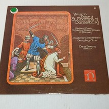 DENIS STEVENS   &quot;Music In Honor Of St. Thomas Of Canterbury&quot;  1974 Vinyl LP - £4.69 GBP