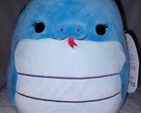 Squishmallows Vermicelli the Blue Snake 7.5&quot; NWT - $14.73