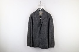 Vintage 60s 70s Norwegian Mens 48 Atomic Fleck Wool Tweed Blazer Jacket ... - £78.11 GBP