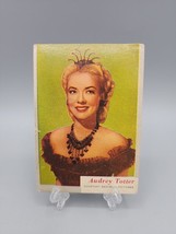 1953 Topps Who-Z-At Star #19 Audrey Totter Vintage Trading Card - £7.93 GBP