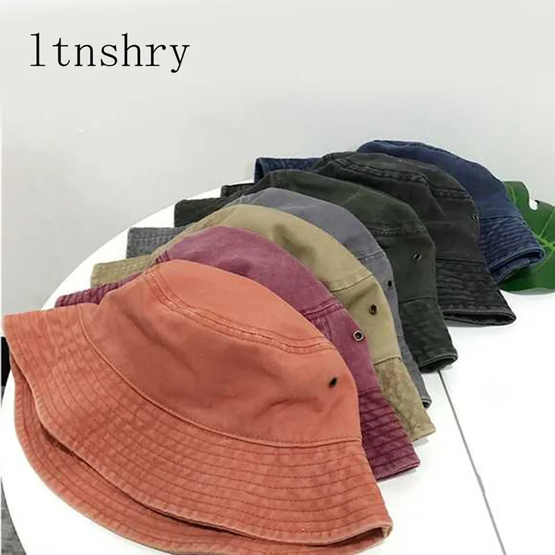 2019 New Fisherman&#39;s hat Bucket Hat Unisex Fashion Bob Caps Hip Hop Gorr... - £12.31 GBP