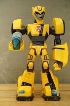 Modern 2007 Hasbro Transformer Talking Bumblebee Robot Car Yellow &amp; Black 11&quot; - £12.65 GBP